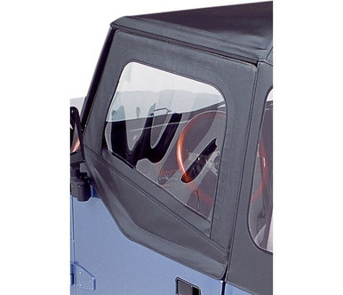 Upper Fabric Half Doors Jeep 1997-2006 Wrangler TJ