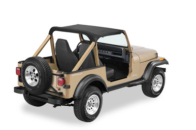 Strapless Standard Targa Style Bikini® Top Jeep 1987-91 Wrangler YJ
