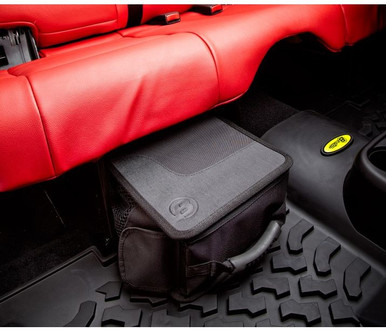RoughRider™ Underseat Organizer Jeep 2007-10 Wrangler JK (Front or Rear), 2011-18 Wrangler JK 4-Door (Rear), 2018-Current Wrangler JL (Rear)