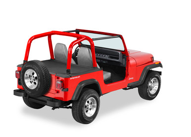 Duster™ Deck Cover Jeep 2018-2023 Wrangler JL 4-Door, Requires 52700-01 tailgate bar