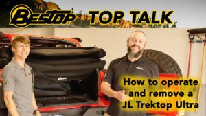 How to operate and remove a JL Trektop Ultra – Top Talk Episode 13