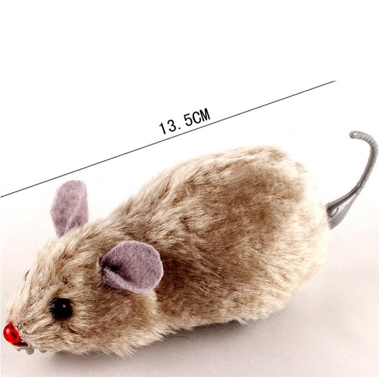 Cat's Plush Mouse Mechanical Toy