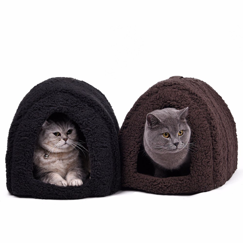 sleeping house and bed for cats