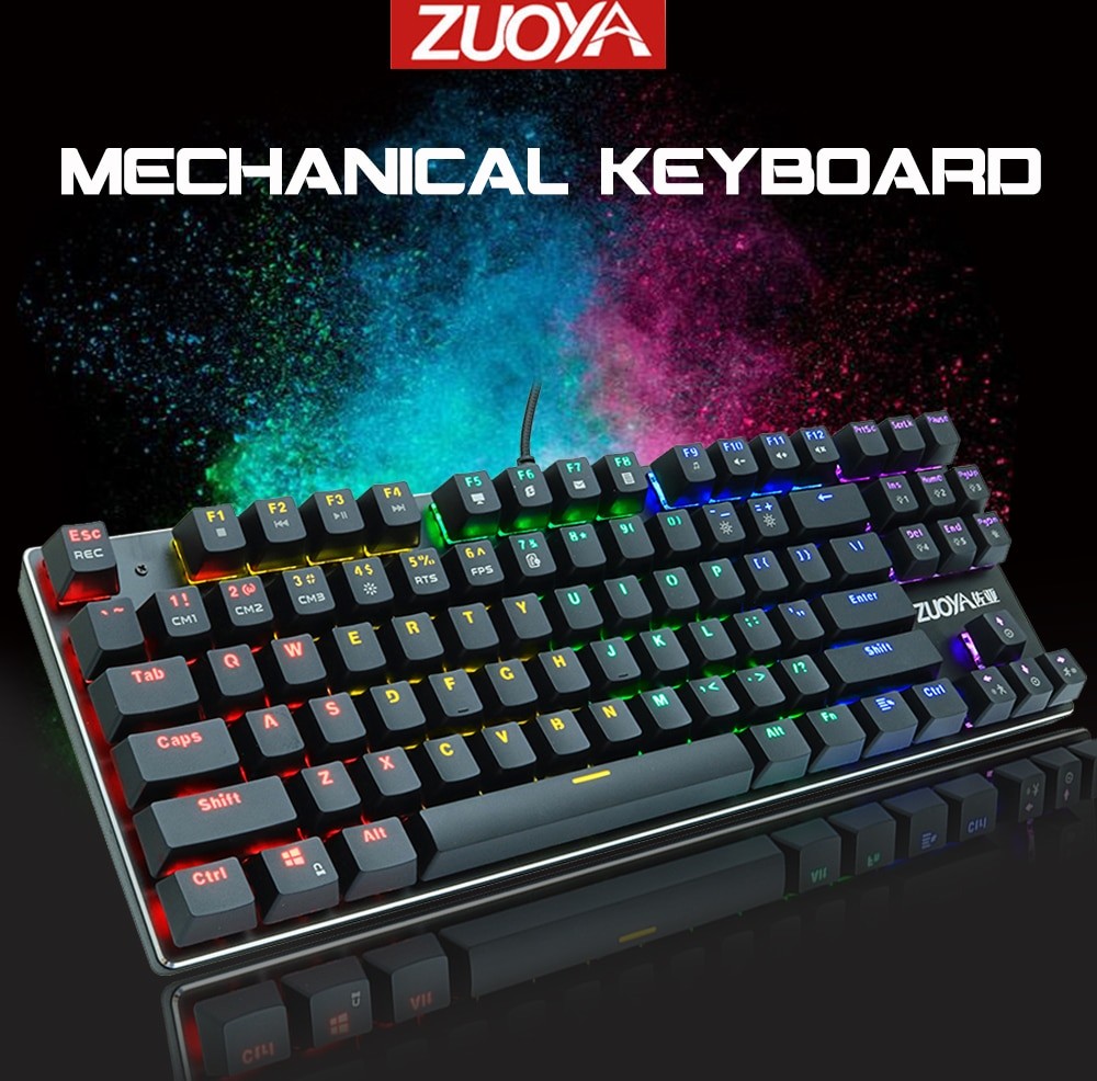 Multi-colored Mechanical Keyboard