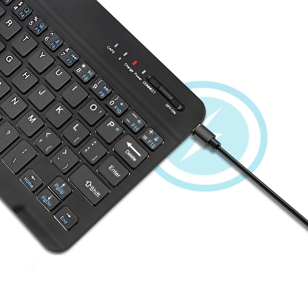 Noiseless Bluetooth Keyboard with Mouse