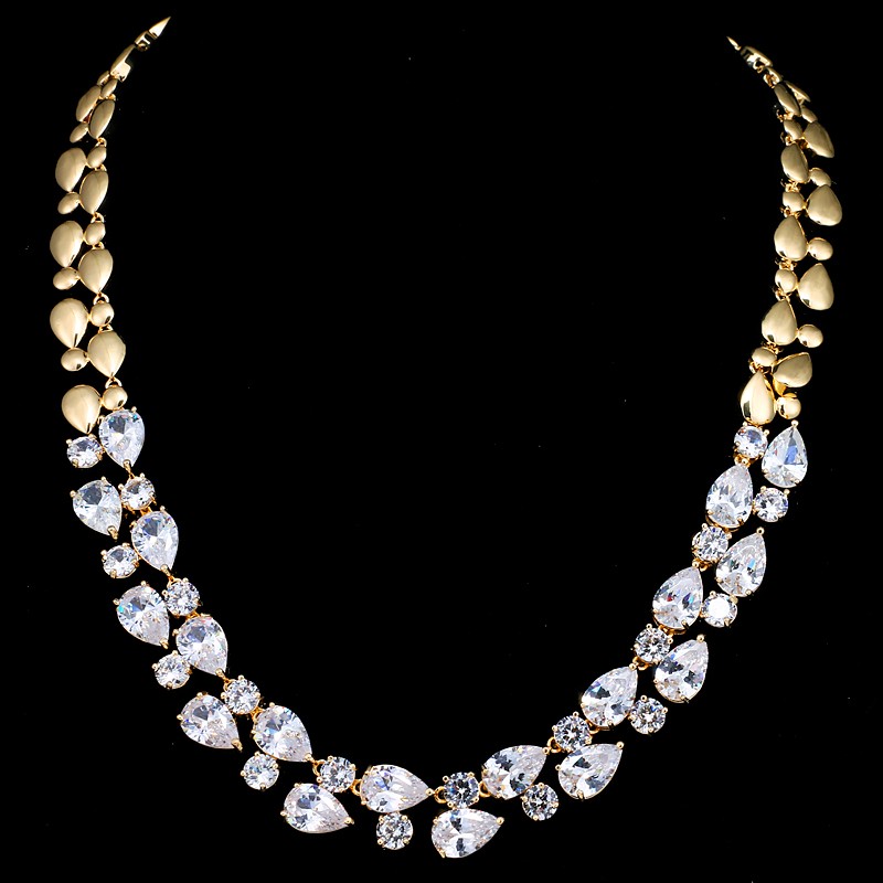 Women's  Luxury Cubic Zirconia Choker Necklace