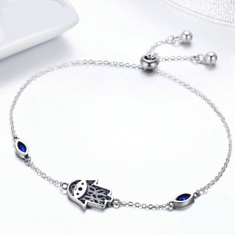 Women's 925 Silver Chain Bracelet