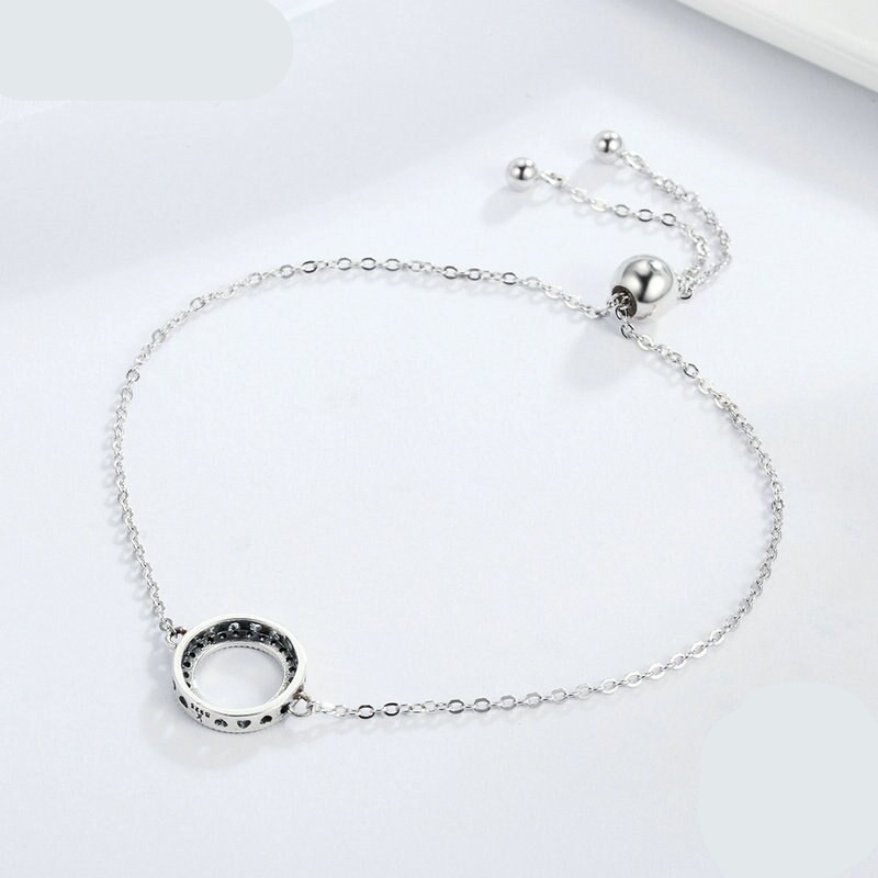 Women's Elegant 925 Sterling Silver Bracelet