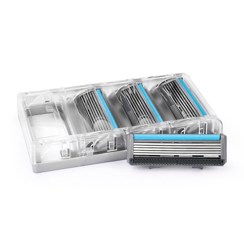 Manual Shaving Razor Blades with Trimmer