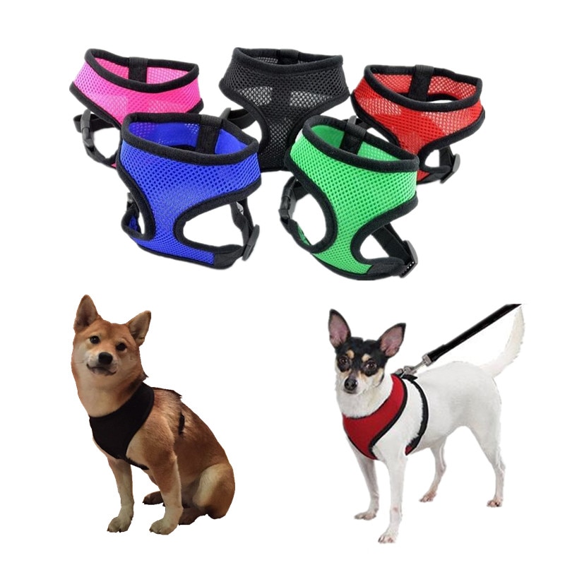 Breathable Soft Nylon Harnesses For Dogs