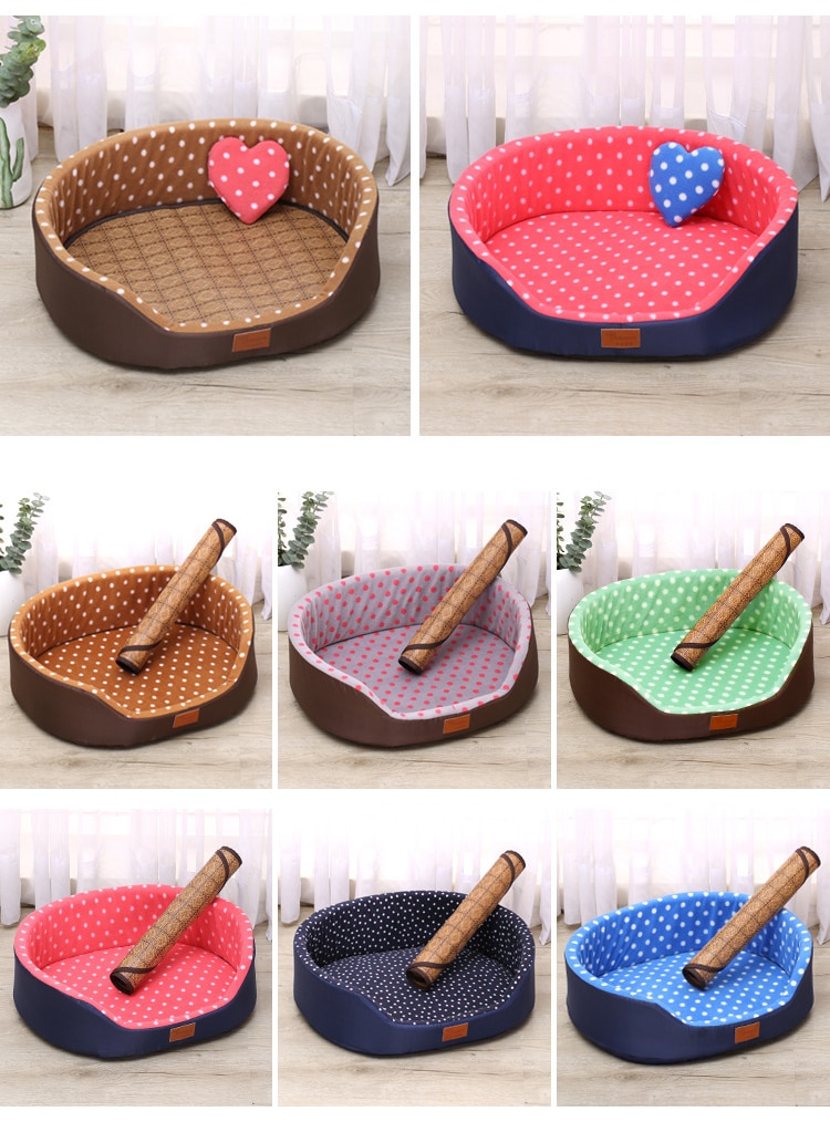 Soft Round Double Sided Bed for Dogs